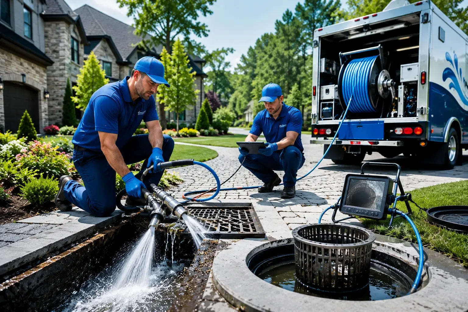Local outdoor drain cleaning professionals in Louisville, MS