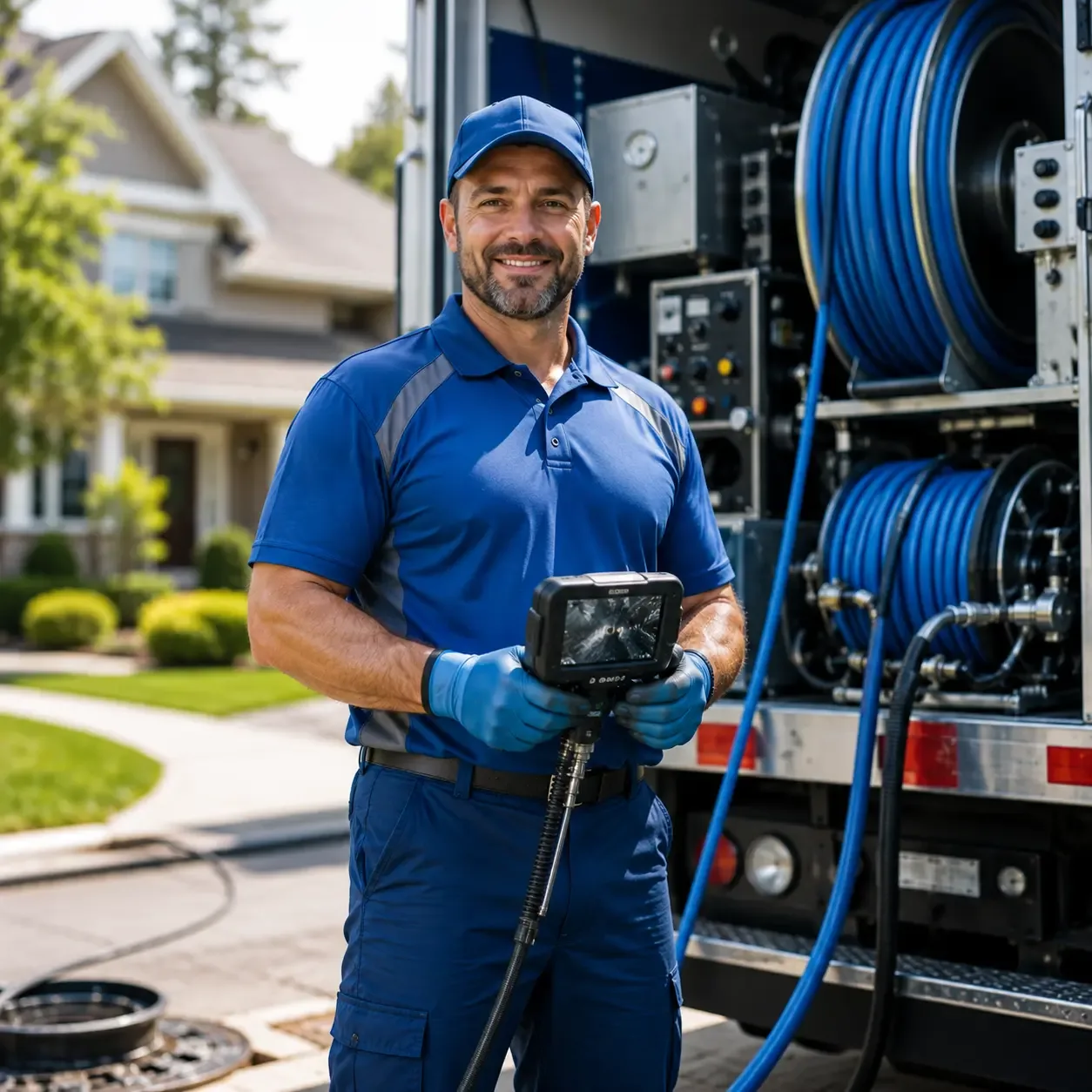 Local outdoor drain cleaning specialists in Louisville, MS